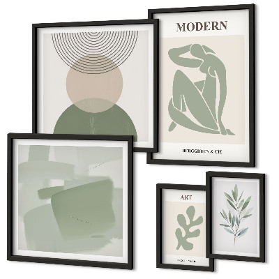 Tableau de décoration murale Style moderne avec abstraction