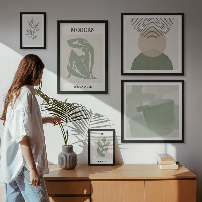 Tableau de décoration murale Style moderne avec abstraction