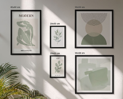 Tableau de décoration murale Style moderne avec abstraction