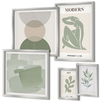 Tableau de décoration murale Style moderne avec abstraction