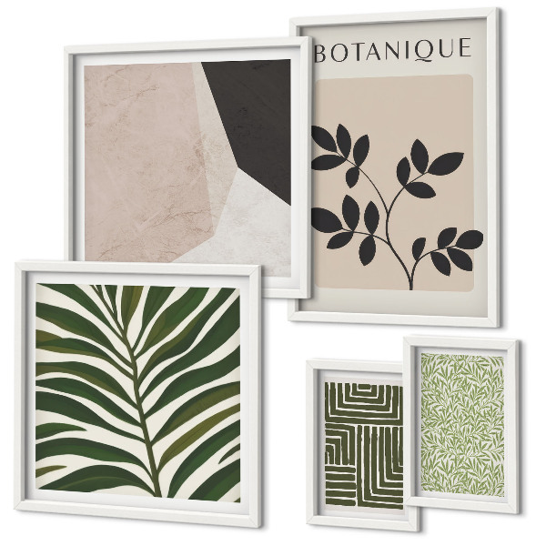 Tableau de décoration murale Inspirations végétales modernes