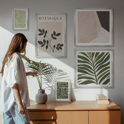 Tableau de décoration murale Inspirations végétales modernes