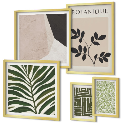 Tableau de décoration murale Inspirations végétales modernes