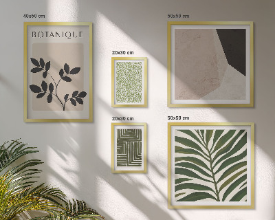 Tableau de décoration murale Inspirations végétales modernes