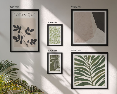 Tableau de décoration murale Inspirations végétales modernes