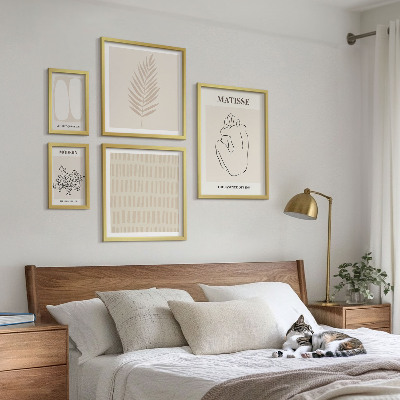 Lot de tableaux encadrés Formes de style minimaliste