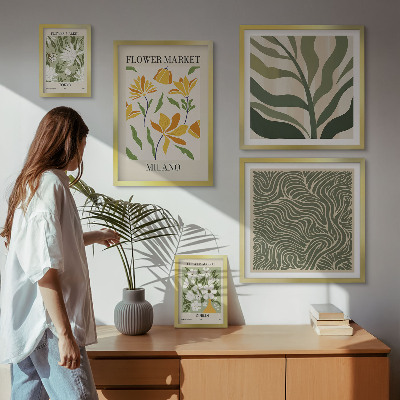 Tableau de décoration murale Motifs végétaux modernes