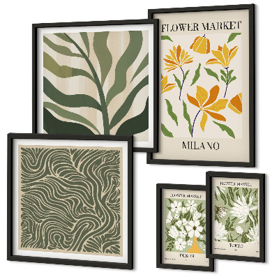 Tableau de décoration murale Motifs végétaux modernes