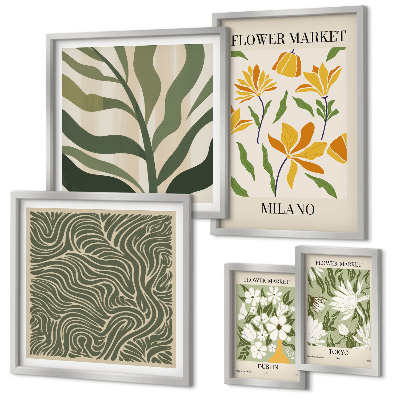 Tableau de décoration murale Motifs végétaux modernes
