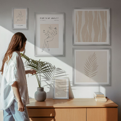 Tableau de décoration murale De magnifiques motifs minimalistes