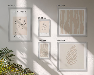 Tableau de décoration murale De magnifiques motifs minimalistes