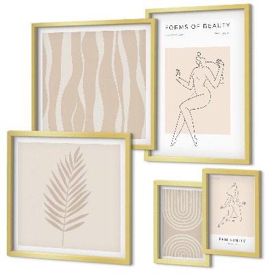 Tableau de décoration murale De magnifiques motifs minimalistes