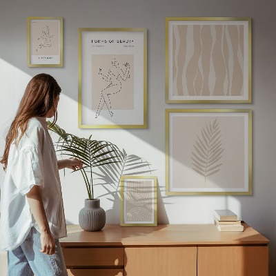 Tableau de décoration murale De magnifiques motifs minimalistes