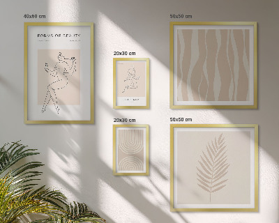 Tableau de décoration murale De magnifiques motifs minimalistes