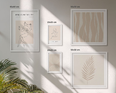 Tableau de décoration murale De magnifiques motifs minimalistes