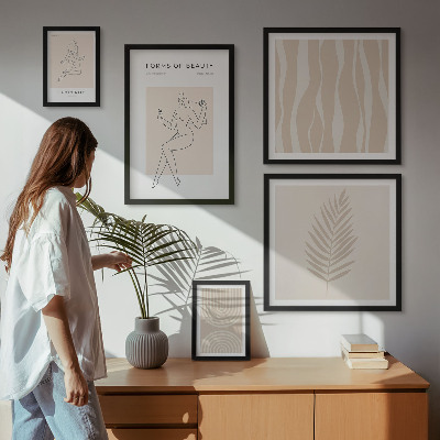 Tableau de décoration murale De magnifiques motifs minimalistes