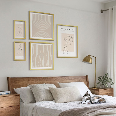Lot de tableaux encadrés Formes minimalistes de beauté
