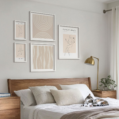 Lot de tableaux encadrés Formes minimalistes de beauté