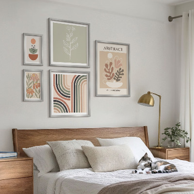 Tableau de décoration murale Abstractions végétales élégantes