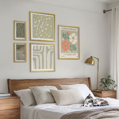 Tableau de décoration murale Motifs végétaux, motifs bohèmes