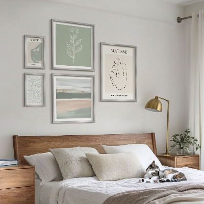 Tableau de décoration murale Graphismes végétaux stylés