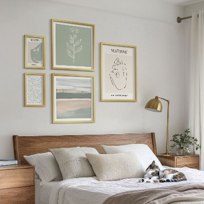 Tableau de décoration murale Graphismes végétaux stylés