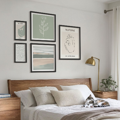 Tableau de décoration murale Graphismes végétaux stylés