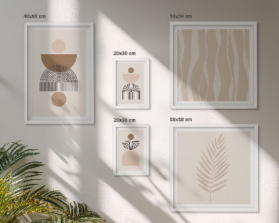 Tableau de décoration murale Formes abstraites de la nature
