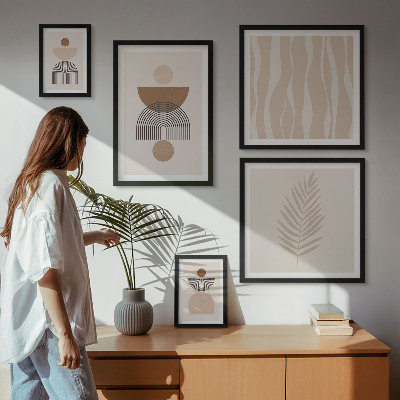 Tableau de décoration murale Formes abstraites de la nature