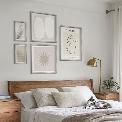 Tableau de décoration murale Formes minimalistes de style bohème