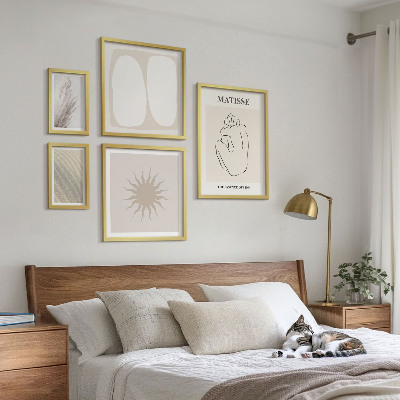 Tableau de décoration murale Formes minimalistes de style bohème