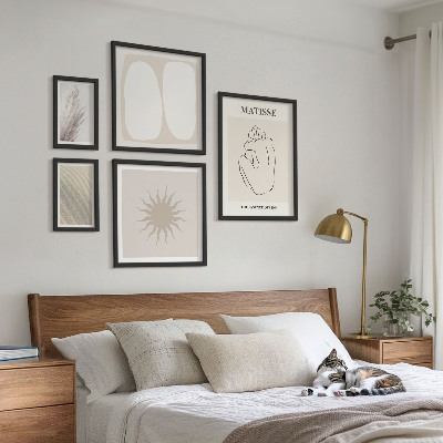 Tableau de décoration murale Formes minimalistes de style bohème