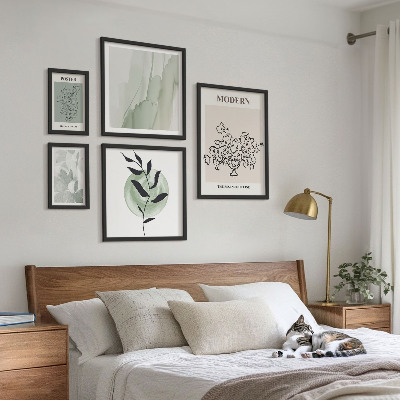 Ensemble de 5 tableaux Décorations minimalistes modernes