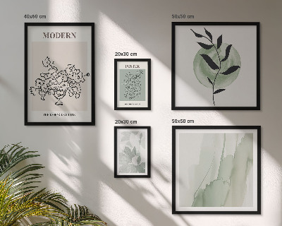 Ensemble de 5 tableaux Décorations minimalistes modernes