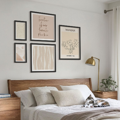Tableau de décoration murale Ensemble de style minimaliste moderne