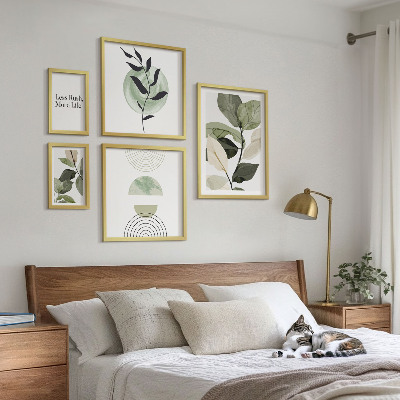 Tableau de décoration murale Graphismes intérieurs végétaux élégants