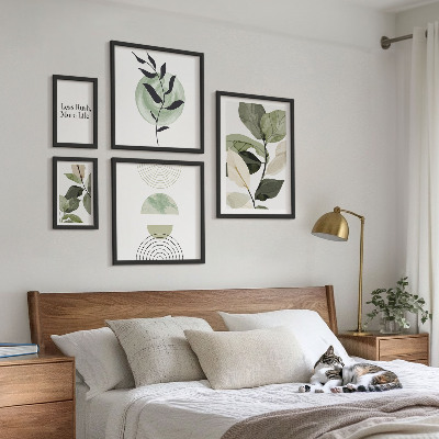 Tableau de décoration murale Graphismes intérieurs végétaux élégants