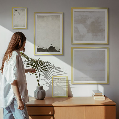 Lot de tableaux encadrés Volée industrielle d'oiseaux