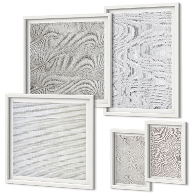 Tableau de décoration murale Structures géométriques des motifs de sable