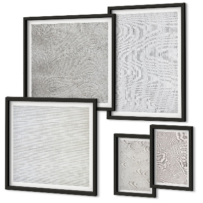 Tableau de décoration murale Structures géométriques des motifs de sable