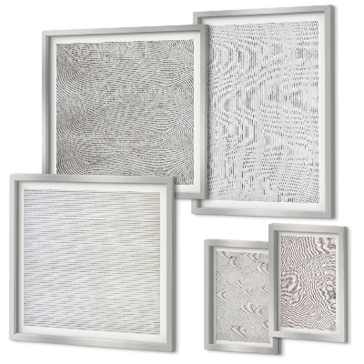 Tableau de décoration murale Structures géométriques des motifs de sable