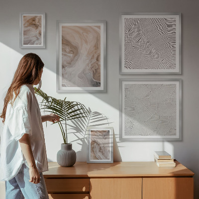 Tableau de décoration murale Motifs de texture de pierre de marbre