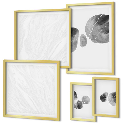 Tableau de décoration murale Peinture abstraite avec éclaboussures