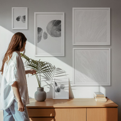 Tableau de décoration murale Peinture abstraite avec éclaboussures