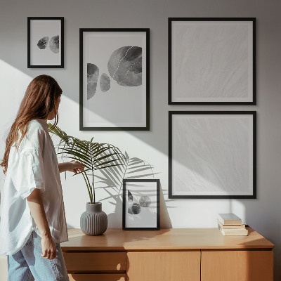 Tableau de décoration murale Peinture abstraite avec éclaboussures