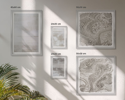 Ensemble de 5 tableaux Textures usées style moderne