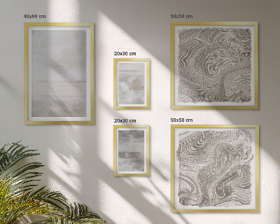 Ensemble de 5 tableaux Textures usées style moderne