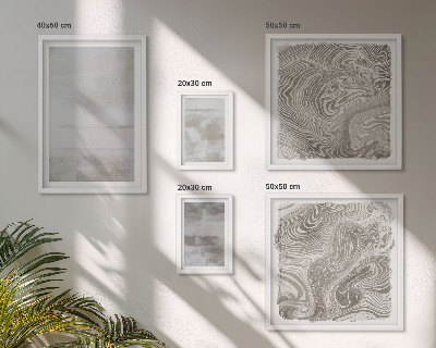 Ensemble de 5 tableaux Textures usées style moderne