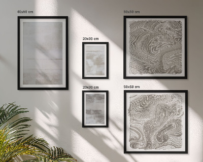 Ensemble de 5 tableaux Textures usées style moderne