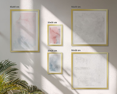 Ensemble de 5 tableaux Textures aquarelle pastel